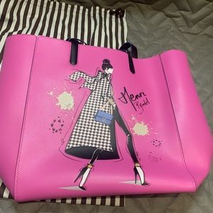 Megan Hess Bendel Girl Tote